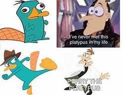 Image result for Kurama as Perry The Platypus Meme