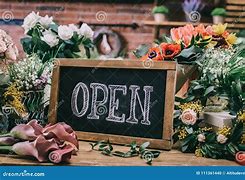 Image result for Flower Shop Open Sign