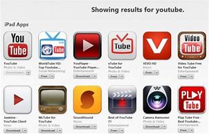 Image result for iPhone YouTube App Logo