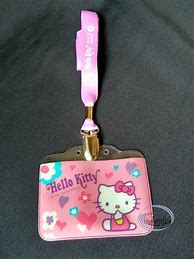 Image result for Hello Kitty ID Badge Holder