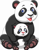 Image result for Panda Sitting by Side