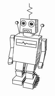 Image result for Robot Pencil Sketches