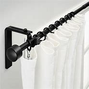 Image result for Unique Double Curtain Rods