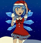 Image result for Cirno Christmas Hat