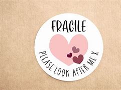 Image result for Cute Fragile Stickers