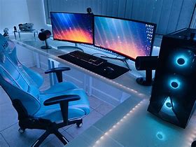 Image result for PC Desk Gaming Room