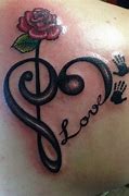 Image result for Pink Rose Heart Tattoo