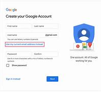 Image result for Get a Google Account Email