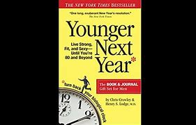 Image result for Younger Next Year Book