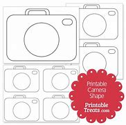 Image result for Free Printable Camera Template