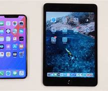 Image result for iPad Mini vs iPhone XS Max