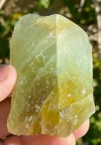 Image result for Green Calcite Crystal