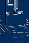 Image result for 10 Cubic Feet Fridge Dimensions