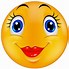 Image result for Cartoon Smiley Faces Blowing Kisses