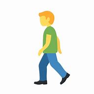 Image result for Man Walking Emoji