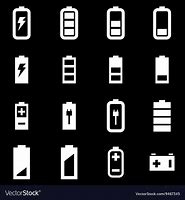 Image result for iPhone Battery Icon White