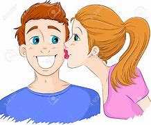 Image result for Ignore Kissing Cartoon Illustration