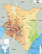 Image result for Kenya Capital Map