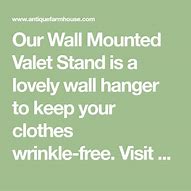 Image result for Wall Mounted Valet