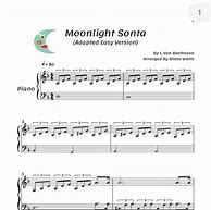 Image result for Moonlight Sheet Music