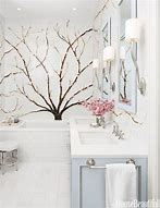 Image result for Bathroom Tiles Flowers