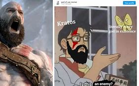 Image result for Kratos Is Greek Meme