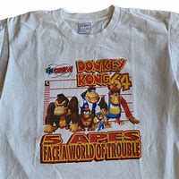 Image result for Vintage Donkey Kong T-Shirt