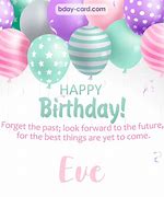 Image result for Happy Birthday Eve Images