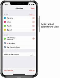 Image result for iPhone Calendar Settings