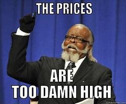 Image result for Pricey Meme