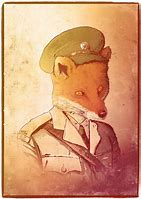 Image result for Fox in Army Clothes