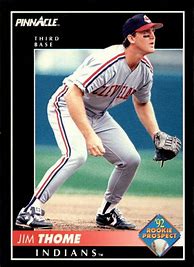 Image result for Jim Thome Rookie Card