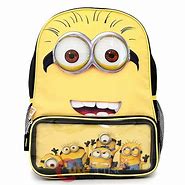 Image result for Minion Backpack for Girls