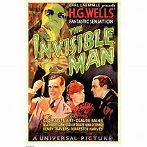 Image result for Invisible Man 1933 Art
