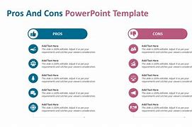 Image result for Pp Pros Cons Template