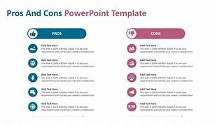 Image result for Pros and Cons Table PowerPoint