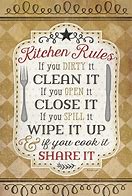 Image result for fun kitchen rules signs