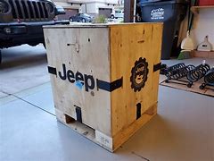 Image result for Jeep Suspension Wood Crate
