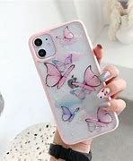Image result for Purple Clear Case iPhone SE