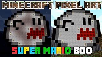 Image result for Mario Boo Pixel