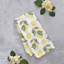 Image result for Lemon Design Dish Towels
