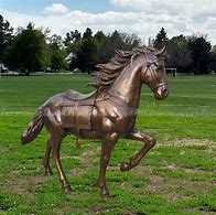 Image result for Running Horse Sculpture