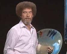 Image result for Bob Ross Before Afro