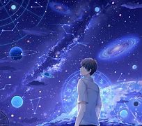 Image result for Anime Galaxy Boy Profile Picture