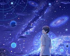 Image result for Anime Galaxy Boy Sad
