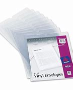 Image result for Vinyl Envelopes Adhesive Back