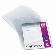 Image result for Clear Snap-on Vinyl Envelopes