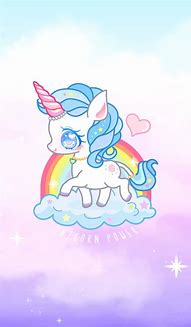 Image result for Cute Kawaii Unicorn Wallpaper