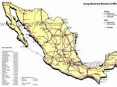 Image result for Mexicana Route Map