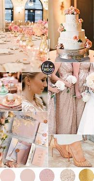 Image result for Wedding Color Palette with Gold